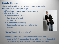 Patrik Ekman