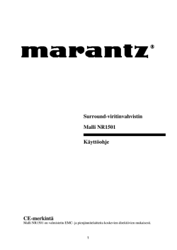 Käyttöohje Marantz NR1501.pdf