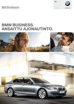 BMW Business. AnsAittu AjonAutinto.
