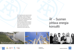 ÅF – Suomen johtava energia- konsultti