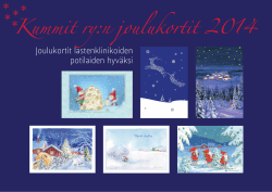 Kummien joulukortit 2014.pdf - Lastenklinikoiden Kummit ry