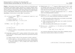 Matematiikan koe ja ratkaisut 2012 - Diplomi-insinööri