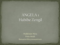 ANGELA 1 Habibe Zengil