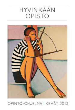 hyvink&auml;&auml;n OpistO - Hyvinkaan kaupunki