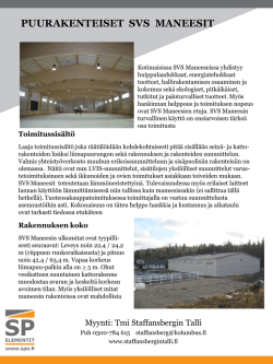 Katso pdf-esite - Staffansbergin Talli