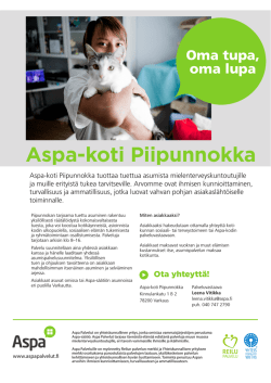 Aspa-koti Piipunnokan esite (pdf)