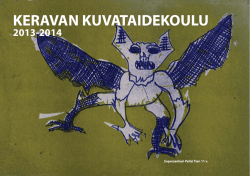 Opintovuosi 2013-2014 - Keravan Kuvataidekoulu