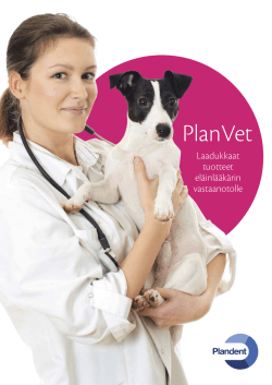 PlanVet-tuoteluettelo