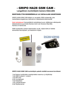 GRIPO HA28 GSM CAM - Megatel Finland Oy