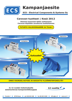 Caravan-tuotteet (pdf)