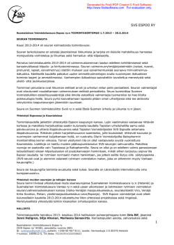 SVS Espoo ry TOIMINTAKERTOMUS 2013-2014.pdf