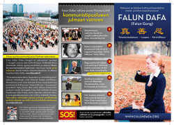 真 善 忍 - Falun Dafa in Europe