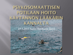 Saila Hookana-Järvi.pdf - Suomen lääkäreiden Balint