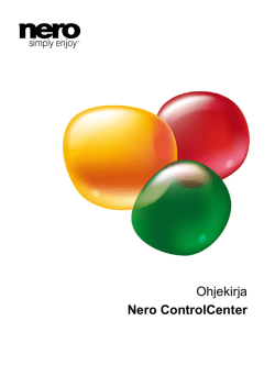 Nero ControlCenter