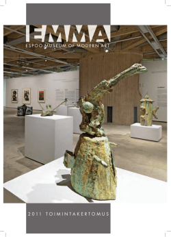Toimintakertomus 2011 (pdf) - EMMA
