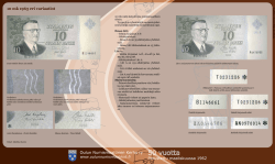 10 mk 1963 eri variaatiot - Oulun Numismaattinen Kerho ry