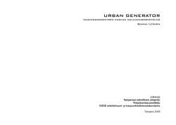 urban generator - National Center for Geographic Information and