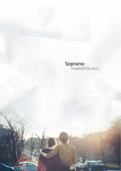 soprano oyj hallituksen toimintakertomus 2013