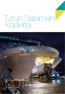 Turun Sataman käsikirja 2014