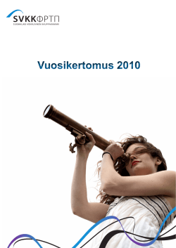 Vuosikertomus 2010 - Suomalais