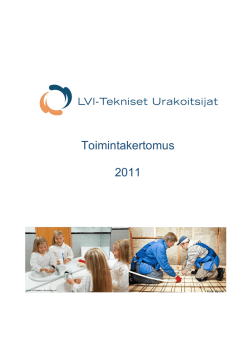 Toimintakertomus 2011 (pdf) - LVI