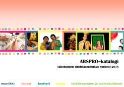 ARSPRO-katalogi, taiteilijoiden