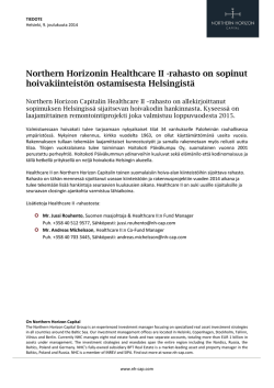 Northern Horizonin Healthcare II