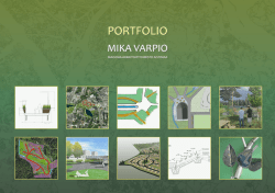 PORTFOLIO - Maisema-arkkitehtitoimisto AISTIMAA