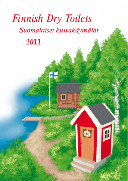 Suomalaiset kuivakäymälät 2011