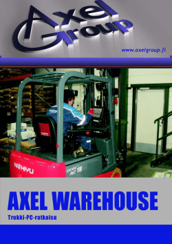 Axel Warehouse pdf-esite