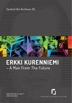 Erkki Kurenniemi – A Man From The Future