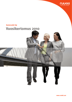 Ruukki Vuosikertomus 2010