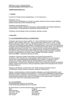 Toimintakertomus 2012.pdf - Pohjois
