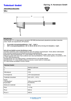 Jännitteenkoetin pistokepäätteille TP-I (pdf)