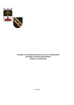 Perusturva ja terveydenhuolto