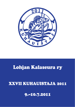 Lohjan Kalaseura ry - Lohjanjärvi-cup
