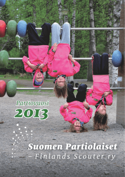 Partiovuosi 2013 - Suomen Partiolaiset