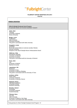 Grantees 2012-2013 (pdf)