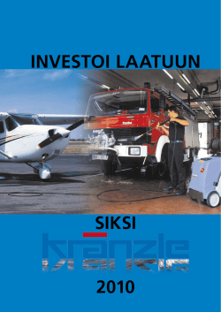 INVESTOI LAATUUN - Tammer Diesel Oy