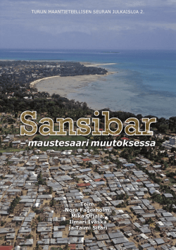 Sansibar – maustesaari muutoksessa