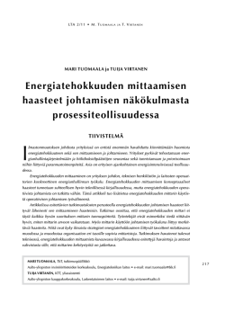 Paper (PDF) - Aalto-yliopiston kauppakorkeakoulu