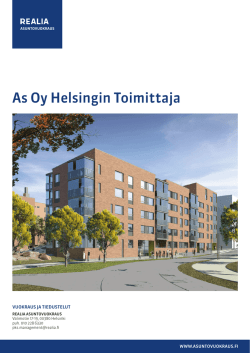 As Oy Helsingin Toimittaja