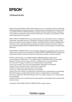 EpsonNet Direct Print