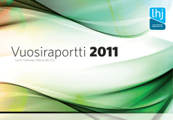 Vuosiraportti 2011 (pdf) - Loimi
