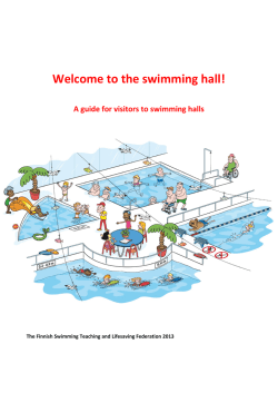 Welcome to the swimming hall!