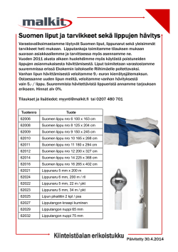 Suomen liput ja palautuspalvelu