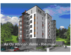 As Oy Allinnan Helmen taloyhtiöt (pdf)