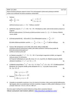 MAA4.2 Koe ja vastaukset välivaiheineen (PDF