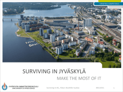 Surviving in Jyväskylä 2011