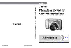 Aloitusopas - Canon Europe